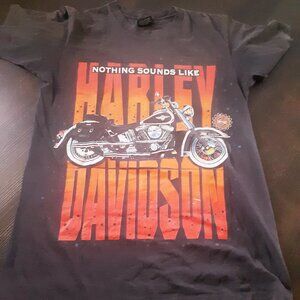 🔥VINTAGE Harley Davidson Big Print Shirt 1996